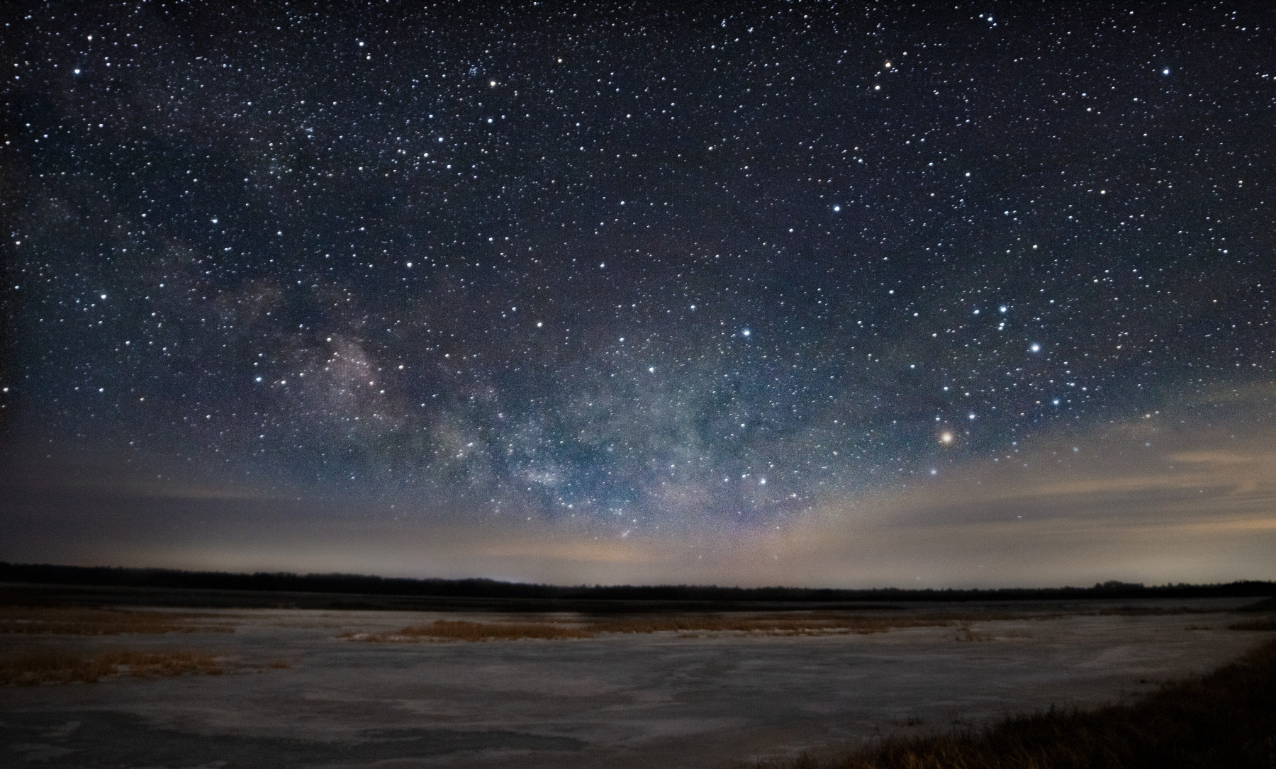 Early Milky Way season means early morning
