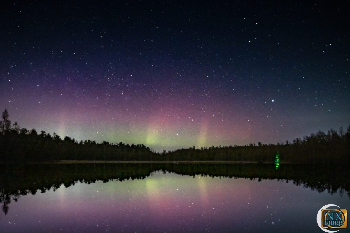 Disappointing auroras at a new secret location